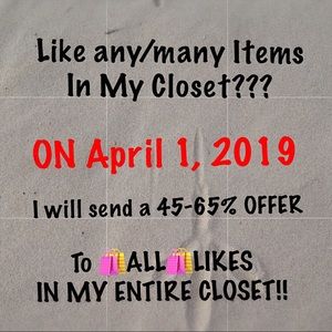 Like Away Everday! Receive 40 to 65% off any LIKES